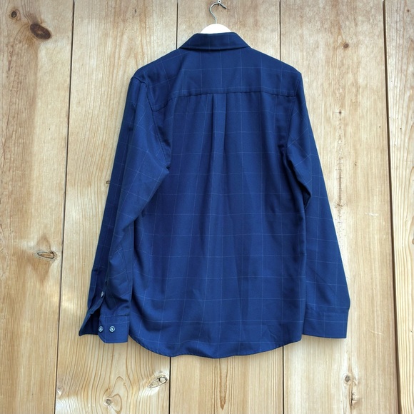 Dixxon Myers Flannel Blue Button Down Shirt Men’s Sz Medium - Picture 6 of 6